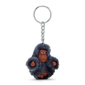 Kipling Sven Extra Small Monkey Keychain Accessoires Grijs | België 1235AH